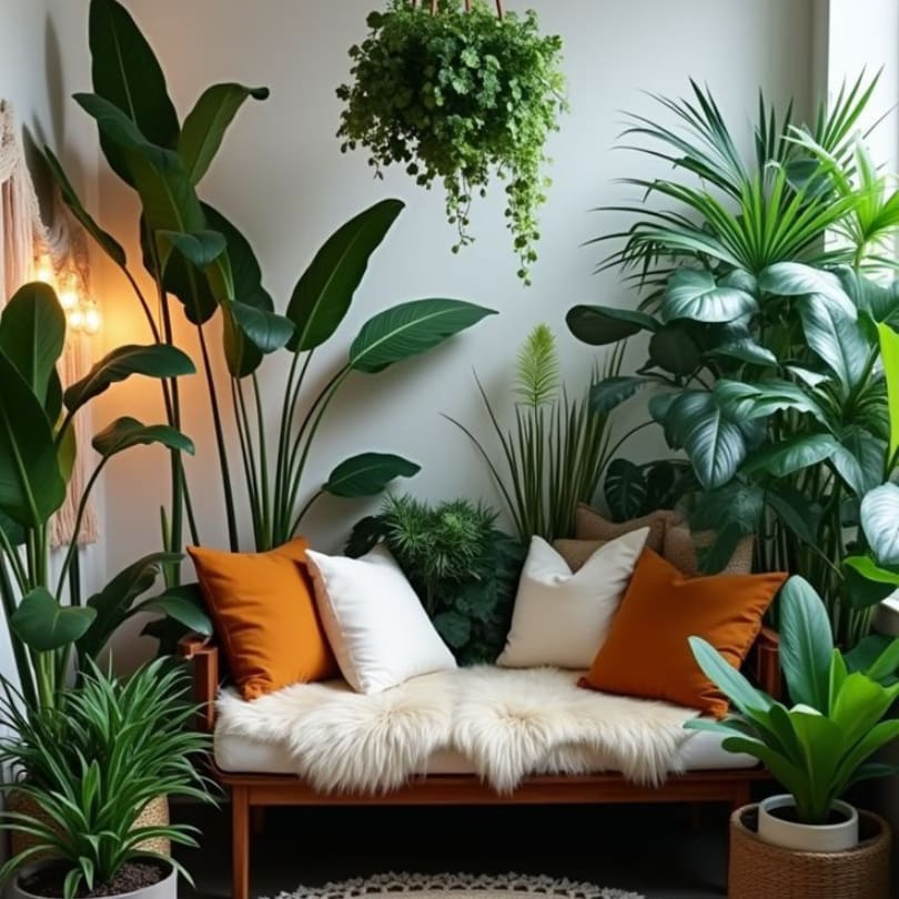 Functional Green Space with Seating Integration